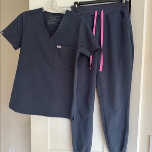 Figs Scrubs - dark blue/grey - XS - Women’s